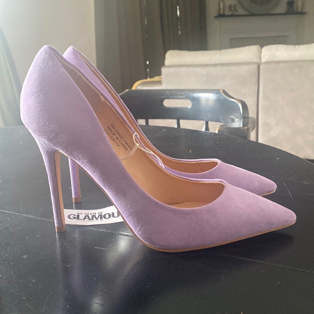 Primark Purple Heels/Pumps Sz 9